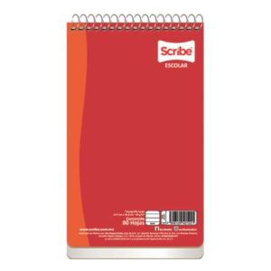 block taquigrafia largo scribe raya 80 hojas