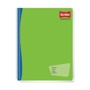 cuaderno scribe profesional escolar c5 100 hojas