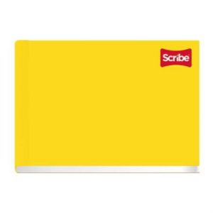 cuaderno cosido italiano scribe raya 100 hojas