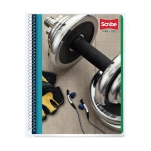 cuaderno scribe profesional mega doble raya 100 hjs