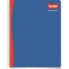 cuaderno profesional scribe escolar c7 cuadro grande espiral doble 200 hojas