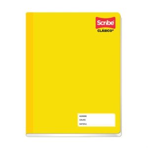 cuaderno cosido colegial scribe clásico c5 cuadro chico 100 hojas