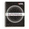 cuaderno profesional scribe inblack raya espiral doble 200 hojas