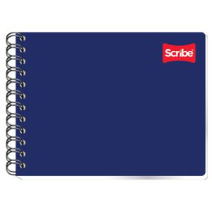 cuaderno scribe italiano clasico c5 100 hjs doble espiral