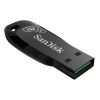 memoria usb 64gb sandisk ultra shift 3.2 negro lectura 100mb/s