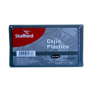 cojin p/sellos stafford #1 plastico s/tinta 11x7 cms