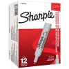 marcador permanente sharpie tank barril plastico rojo c/12