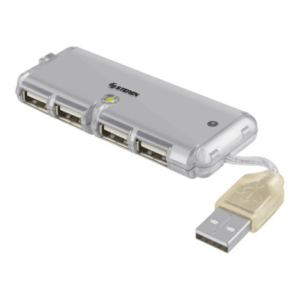 mini hub steren portátil usb 2.0 ultra delgado 4 puertos