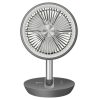 ventilador steren plegable recargable color gris