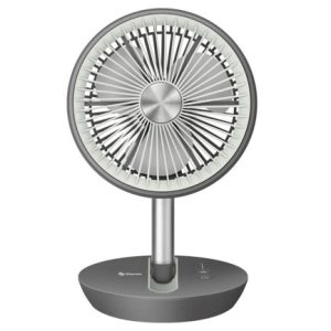 ventilador steren plegable recargable color gris