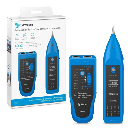steren generador d/tonos y probador d/cables cat5/6/7/8 steren generador d/tonos y probador d/cables cat5/6/7/8