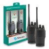 kit radio steren rad 010 2 radios de 2 vías amateur 3w color negro
