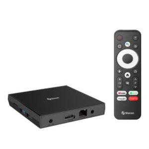 sistema android tv box steren google chrome cast color negro