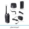 radio intercomunicador steren profesional portátil hasta 7km de alcance 7w color negro