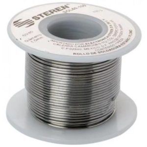 rollo de soldadura steren 100g con aleación de estaño plomo 60/40