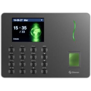 reloj checador steren de huella digital con wi fi