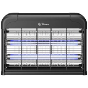 exterminador steren electrónico para insectos voladores 10w luz uv 1800v
