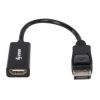 adaptador steren displayport a hdmi salida de video color negro