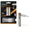 baterias recargables steren usb li ion aaa 40 2 pzas