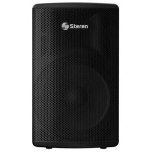 bafle profesional steren 15" bluetooth 12000w pmpo color negro