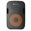 bafle steren semi profesional 15" bluetooth/mp3/aux/micrófono 3000 w pmpo color negro