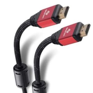 cable hdmi steren 4k con filtros de ferrita tipo cordón 1.8m