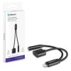 cable adaptador steren lightning a 35mm y carg