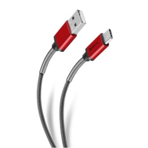 cable steren usb a a usb c reforzado 12m