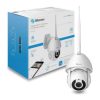 cámara seguridad steren wi fi/ethernet fhd robotizada seguidor de movimiento para exterior color blanco