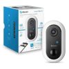 cámara seguridad steren wi fi fhd fija con batería recargable color blanco