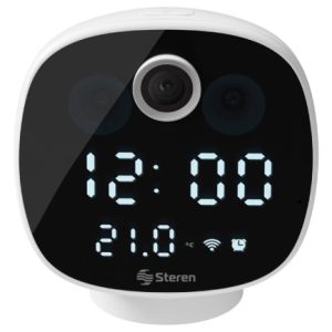 cámara steren con reloj digital 2mp/vga fhd 1080p/vga15 fps 90° wifi
