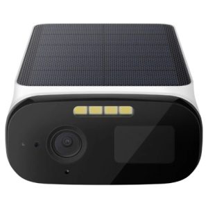cámara steren fija con panel solar 4mp/vga 1440p 20fps 100° ip66 para exterior