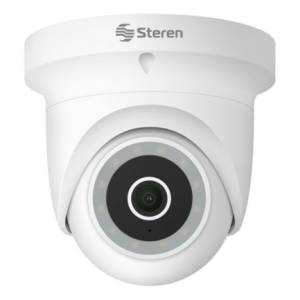 cámara de seguridad steren cctv 231 wi fi 3 mpx hdr robotizada para exterior tipo domo blanca