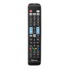 control remoto steren 4 en 1 para smart tv color negro
