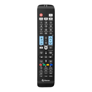 control remoto steren 4 en 1 para smart tv color negro