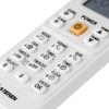 control remoto steren universal para aire acondicionado color blanco