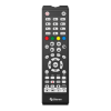 control remoto steren universal tv 4 en 1 con autoaprendizaje color negro