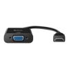 convertidor steren hdmi a vga audio video color negro