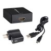 convertidor steren vga a hdmi soporta full hd 1080p color negro