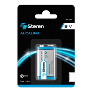 pilas steren alcalina cuadrada 9v 1 pza