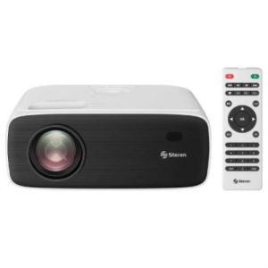 proyector steren multimedia 60" 150" full hd 250 lúmenes blanco