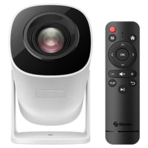 mini proyector steren multimedia hd 720p 35" 100" 110lm ansi