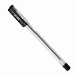 bolígrafo samsill escolar tipo gel punto fino 0.7 mm color negro c/12