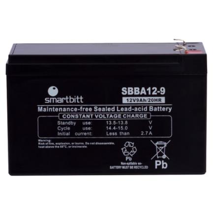 batería smartbitt plomo Ácido 12v9ah batería smartbitt plomo Ácido 12v9ah