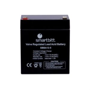 batería smartbitt plomo Ácido 12v 5ah color negro