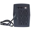 ups smartbitt smart interactive sbnb1000usb 1000va/500 watts 6 contactos protección de línea telefónica rj 1 puerto usb