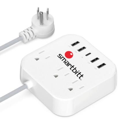 supresor de picos smartbitt sbss b3 5u 3 contactos y 5 puertos usb supresor de picos smartbitt sbss b3 5u 3 contactos y 5 puertos usb