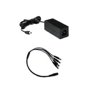 kit fuente de poder y divisor energía saxxon psu1205dpaqd 12 v dc 5 amperes