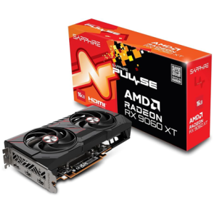 tarjeta de video sapphire pulse radeon rx 9060 xt oc 16gb dual fan gddr6 128 bit pcie 5.0 hdmi dp