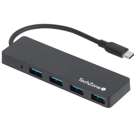 hub techzone 3.0 hub 4en1 super ligero conexion tipo c 4puertos usb 3.0 vel de transferecnia de datos 480mbs hub techzone 3.0 hub 4en1 super ligero conexion tipo c 4puertos usb 3.0 vel de transferecnia de datos 480mbs